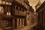 Image result for Medieval Villages. Size: 155 x 106. Source: brewminate.com
