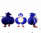 Image result for Fat Sonic. Size: 131 x 106. Source: www.deviantart.com