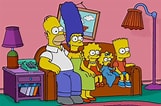 Image result for The Simpsons Couch. Size: 161 x 106. Source: www.radiotimes.com