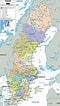 Sverige karta-க்கான படிம முடிவு. அளவு: 60 x 106. மூலம்: www.ezilon.com