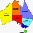 Image result for Map of Australia With States and Territories. Size: 108 x 106. Source: margonguestudents.blogspot.com