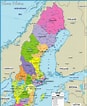 Image result for Sverige karta. Size: 87 x 106. Source: travelsfinders.com