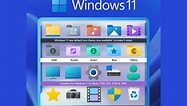 Biletresultat for Icon pack for Windows 11. Storleik: 187 x 106. Kjelde: xtendedview.com