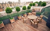 Image result for Roof Terrace. Size: 169 x 106. Source: www.pinterest.com