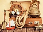Image result for Vintage Nautical Antiques. Size: 144 x 108. Source: www.megaministore.com
