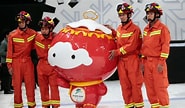 Image result for Beijing Olympics mascots. Size: 185 x 108. Source: www.skysports.com
