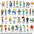Image result for The Simpsons Characters. Size: 112 x 109. Source: www.pinterest.com