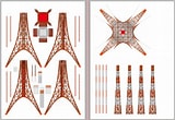 Image result for 東京タワー設計図. Size: 160 x 110. Source: www.zealot.com