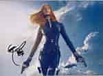 Image result for Scarlett Johansson Autograph. Size: 150 x 111. Source: www.icollector.com
