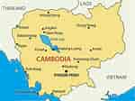 Image result for Cambodia Kort. Size: 150 x 112. Source: deltaholidays.nl