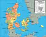Bilderesultat for Denmark Map. Størrelse: 150 x 119. Kilde: geology.com