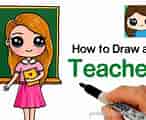 Image result for Kids Drawing A TEACHERS. Size: 146 x 120. Source: www.youtube.com