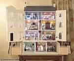 Image result for Completed Dollhouse for Adults COLLECTOR. Size: 150 x 124. Source: www.dailymail.co.uk