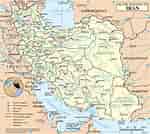 Image result for Iran Map. Size: 150 x 134. Source: ontheworldmap.com