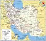 Image result for Iran Map. Size: 150 x 135. Source: worldmapwithcountries.net