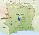 Image result for Ivory Coast Geography. Size: 150 x 135. Source: freeworldmaps.net