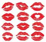 Résultat d’image pour lèvres Bisous. Taille: 150 x 137. Source: dinosenglish.edu.vn