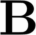 Image result for Letter B. Size: 150 x 144. Source: cliparts.co