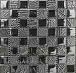 Image result for 1.5cm Black Mosaic. Size: 150 x 144. Source: www.ceramicswest.com.au