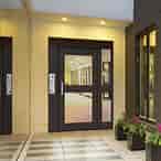 Image result for Portes d'entrée immeuble collectif. Size: 146 x 146. Source: www.cibox.com