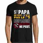 Image result for Cadeau Humour Papy et petite fille Humoristique Papi Tee T-Shirt. Size: 150 x 150. Source: www.amazon.fr