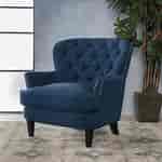 Image result for Overstock Blue Accent Chairs. Size: 150 x 150. Source: www.pinterest.com