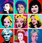Risultato immagine per Andy Warhol Stile. Dimensioni: 150 x 151. Fonte: www.beautifullife.info