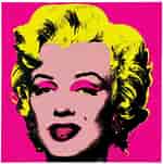Risultato immagine per Andy Warhol Stile. Dimensioni: 150 x 151. Fonte: gordon-gallery.blogspot.com