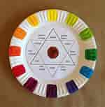 Teaching the Colour Wheel-এর ছবি ফলাফল. আকার: 150 x 153. সূত্র: www.pinterest.com.mx
