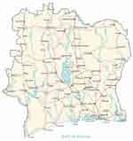 Image result for Ivory Coast Geography. Size: 150 x 159. Source: gisgeography.com