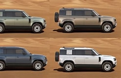 Image result for Land Rover Defender Colors. Size: 248 x 160. Source: www.autoblog.com