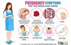 Image result for Pregnancy symptoms. Size: 249 x 160. Source: www.top10homeremedies.com