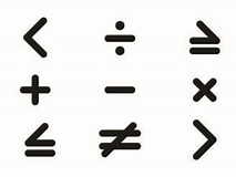 Image result for signos matematicos. Size: 213 x 160. Source: www.vecteezy.com