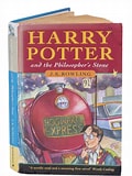 Afbeeldingsresultaten voor Harry Potter published. Grootte: 120 x 160. Bron: goldinauctions.com