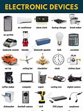 Image result for types of electronics. Size: 120 x 160. Source: 7esl.com