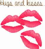 Résultat d’image pour lèvres Bisous. Taille: 150 x 162. Source: za.pinterest.com