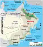 Image result for Oman geografi. Size: 150 x 164. Source: www.worldatlas.com