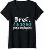 Image result for Tee Shirt Humoristique 40 Ans. Size: 150 x 165. Source: www.amazon.fr