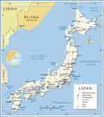 Image result for Map of Japan Showing cities and Towns. Size: 150 x 168. Source: japanmap360.com