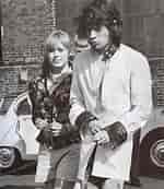 Bildergebnis für Marianne Faithfull and Mick Jagger. Größe: 150 x 173. Quelle: savetheflower-1967.tumblr.com