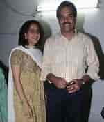 Image result for Vengsarkar wife. Size: 150 x 175. Source: celebritiescouples.blogspot.com