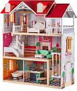 Image result for Doll House Set. Size: 150 x 178. Source: www.amazon.co.uk