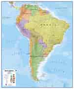 Image result for South America. Size: 150 x 180. Source: www.mapsinternational.com