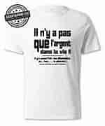 Image result for Tee Shirt Avec message humoristique. Size: 150 x 180. Source: adaptaprint.ch