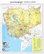 Image result for Cambodia Kort. Size: 150 x 183. Source: www.poricany.cz