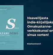 Image result for Kirjailun Kustantamot. Size: 178 x 181. Source: kirjoittaminen.fi