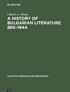 Image result for Bulgarian Literature. Size: 140 x 185. Source: www.degruyter.com