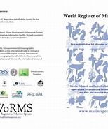 Afbeeldingsresultaten voor World Register of Marine Species. Grootte: 154 x 185. Bron: studylib.net
