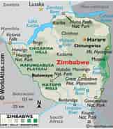 Image result for world Dansk Regional Afrika Zimbabwe. Size: 162 x 185. Source: www.worldatlas.com