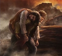 Image result for "frodo and Sam Returned To Their Beds and Lay There in Silence Resting for A Little". Size: 204 x 185. Source: www.pinterest.com